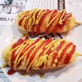 すみっコちらし's cooksnap of when they made HMから作る チーズドッグ ハットグ.