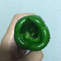 よっちゃ's cooksnap of when they made ピーマンのへたをきれいに取る方法☆.