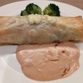 kapibaraだよ's cooksnap of when they made サーモンのフィロ包み焼き.