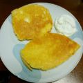 shangkin's cooksnap of when they made おうちカフェ♪分厚いふわふわパンケーキ♡.