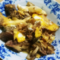 まつねぇ７２１６'s cooksnap of when they made 鯖缶使用★鯖ときのこの卵とじ.