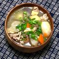 nosso's cooksnap of when they made お野菜たっぷり☆うちの豚汁(麦みそ).