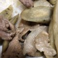 よし乃1987's cooksnap of when they made ご飯がススム♡豚もも肉とゴボウの甘酢煮.