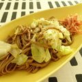 marere's cooksnap of when they made 十割蕎麦の焼きそば.