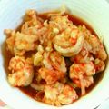 ◆はるるん◆'s cooksnap of when they made レンジで簡単にエビチリ.