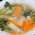 クック40FC6K☆'s cooksnap of when they made 鶏手羽元と白菜のポトフ♪簡単コンソメ.