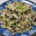 なかっちゃん♪'s cooksnap of when they made 豆苗豚バラエリンギのガーリックマヨ.