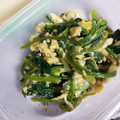 クック4BHBAD☆'s cooksnap of when they made ほうれん草と鶏挽き肉の卵とじ.