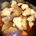 こけし母さん's cooksnap of when they made 大根と鶏肉の煮物★炊飯器★時短.
