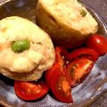 naorii's cooksnap of when they made ビールのおつまみに、、ポテトのファルシー.