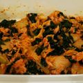 クックPINOK0☆'s cooksnap of when they made 火を使わない！キムチとわかめのツナサラダ.