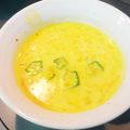 ひなたのねこやなぎ's cooksnap of when they made カボチャポタージュ　ミキサー無しよ.