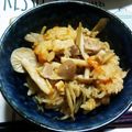 愛音‐aine‐'s cooksnap of when they made 簡単！鶏肉とゴボウの炊き込みご飯.