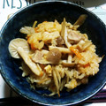愛音‐aine‐'s cooksnap of when they made 簡単！鶏肉とゴボウの炊き込みご飯.