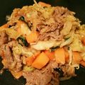 アビー♪ジン's cooksnap of when they made 簡単！ポン酢で野菜ミックス肉炒め！.