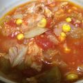 kuropop's cooksnap of when they made サバ缶トマト鍋.