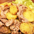 ひかゆまま's cooksnap of when they made 簡単♪さつまいもと豚肉のマスタードからめ.