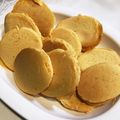 クックIUKGJN☆'s cooksnap of when they made 離乳食にも♪野菜ジュースでホットケーキ.