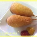 suzami☆☆'s cooksnap of when they made 手作りの味は格別❤アメリカンドック.