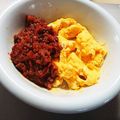 あーもこ's cooksnap of when they made 簡単ミートエッグ.