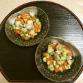 ☆Rokko☆'s cooksnap of when they made 枝豆・ホタテの中華風彩り炒め♪.