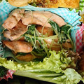 あやとろ's cooksnap of when they made サーモンと水菜のオイスター炒め.