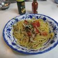クック6O0H4E☆'s cooksnap of when they made シーチキンとトマトの和風手抜きパスタ.