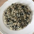 Yokchina's cooksnap of when they made わかめのガーリックバターライス☆.