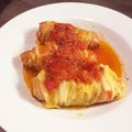 みちゃん★'s cooksnap of when they made 白菜のトマト煮♪ウインナーロール.
