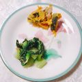 yesmama's cooksnap of when they made 青梗菜の胡麻酢味噌和え.