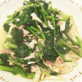 dolcektra's cooksnap of when they made ほうれん草のバター醤油炒め.