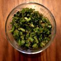 tottikid's cooksnap of when they made かぶの葉の味噌炒め.
