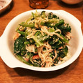 yuka119's cooksnap of when they made 小松菜とカニカマのごまマヨネーズあえ.