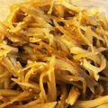 mochakko's cooksnap of when they made ヤーコンのきんぴら.