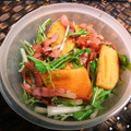 美貴姉's cooksnap of when they made 柿と水菜の簡単サラダ.