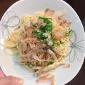 氷藍☆ひらん's cooksnap of when they made ツナとたっぷり白菜の和風パスタ.