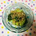チェックのミニくま's cooksnap of when they made 塩酒粕ネギ油で旨♪ブロッコリーのナムル.