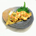 ｅｋ４'s cooksnap of when they made サクサク簡単☆３色の彩り☆野菜かき揚げ.