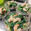 まぁ907's cooksnap of when they made ほうれん草とエビのサラダ.