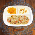 ちゃぴ♥'s cooksnap of when they made 離乳食中期☆ほうれん草トマトささみのお粥.