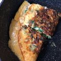ちゃんこまんさん's cooksnap of when they made 簡単チーズほうれん草オムレツ.