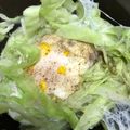 トラととら's cooksnap of when they made レンジで、春キャベツたっぷり巣ごもり卵.