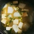 NAOばあさん's cooksnap of when they made ☺麦みそで作った蕪の味噌汁.
