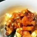 ミカ★ヅキ's cooksnap of when they made ランチ・麺類のお供にも♬ねぎ鶏たまご丼.