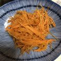 rozako's cooksnap of when they made にんじんのごま油炒め　.