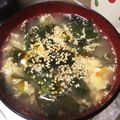 ぷーさん's cooksnap of when they made ロメインレタスと卵のスープ.