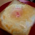 curisupin's cooksnap of when they made 簡単で美味しい！目玉焼きチーズトースト.
