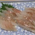 きらり流れ星's cooksnap of when they made スズキの刺身.