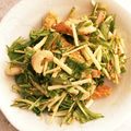 ☆ゆみよ☆'s cooksnap of when they made コク旨！ちくわと水菜のコチュマヨ和え.