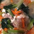 anjelica7's cooksnap of when they made 肉団子と春雨のスープ.
